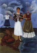 Frida Kahlo memory oil painting